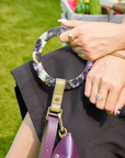 Purrble Leather Dog Leash