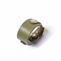 Emerald Leather Collar