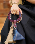 Rosette Leather Dog Leash
