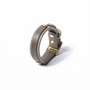 Slim Sand Leather Collar