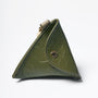 Emerald Leather Poop Bag - BONDIR