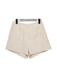 Poesia Human Linen Shorts