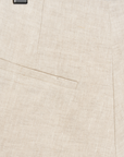 Poesia Human Linen Shorts