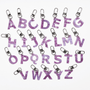 Fuchsia Initial Tag - BONDIR