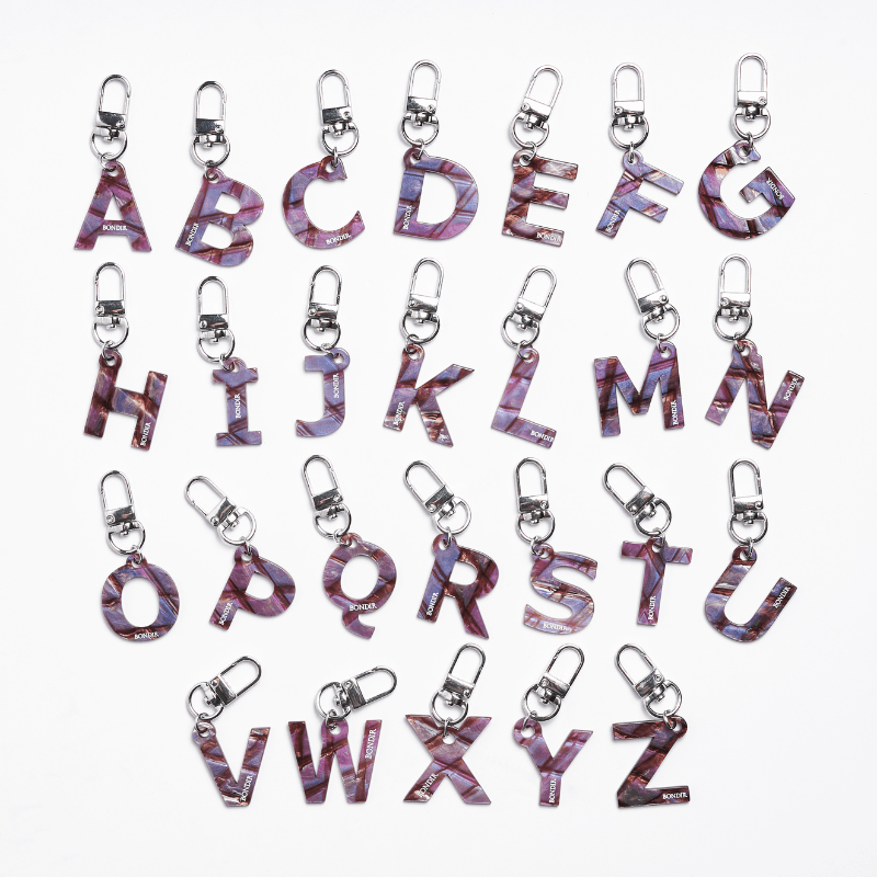 Thistle Haze Initial Tag - BONDIR