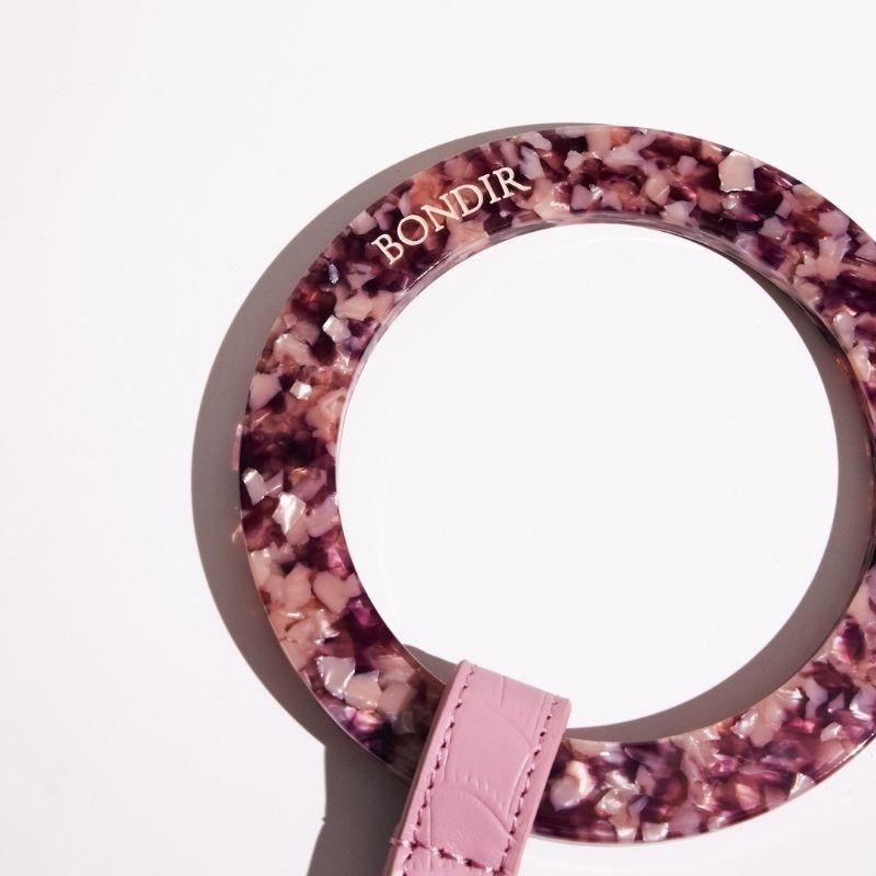 Flamingo Leather Dog Leash - BONDIR