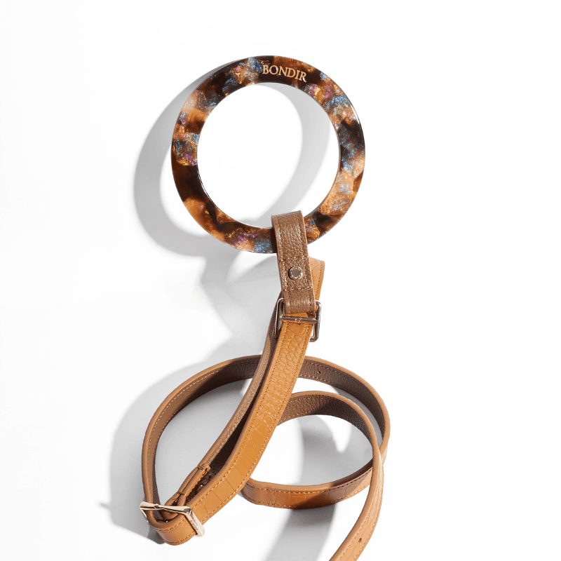 Amber Leather Dog Leash - BONDIR