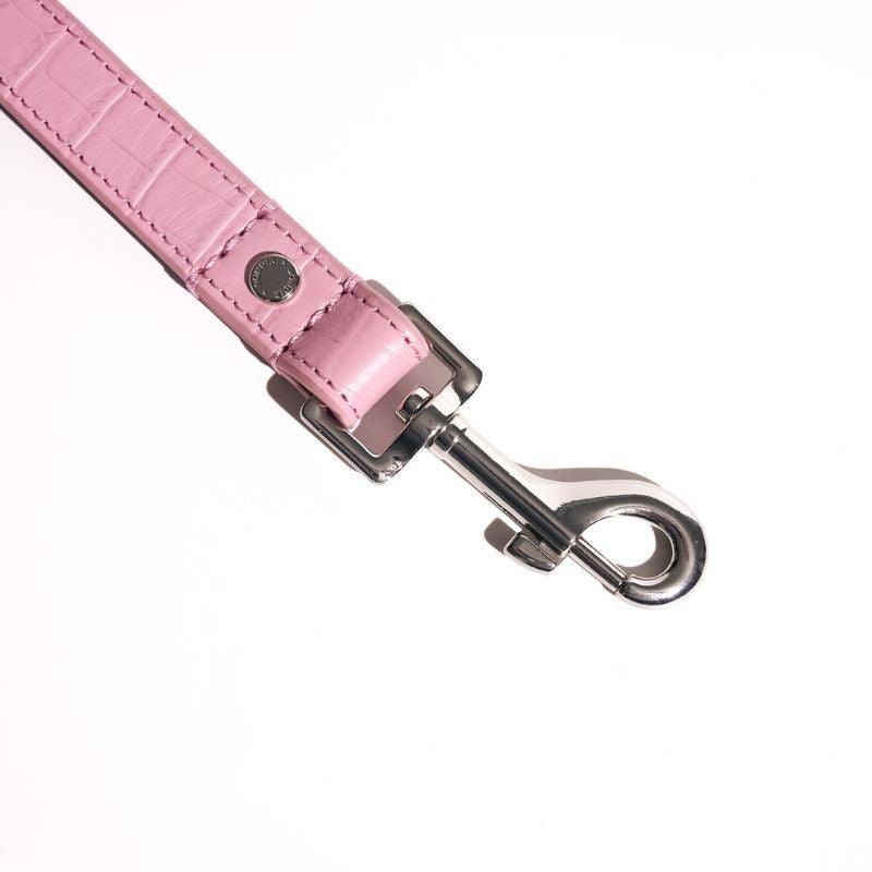 Flamingo Leather Dog Leash - BONDIR