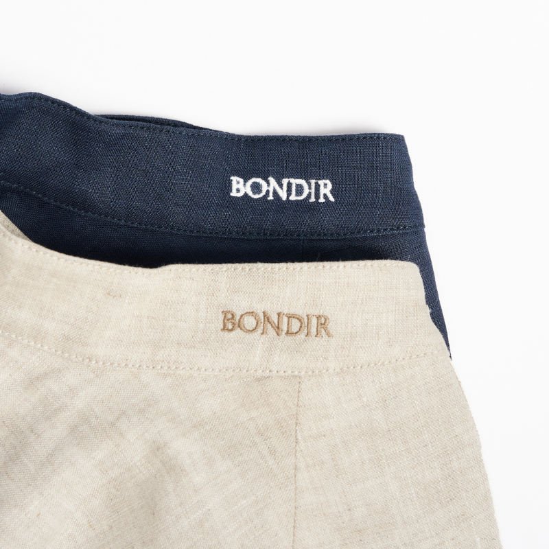 Poesia Embroidered Linen Shirt