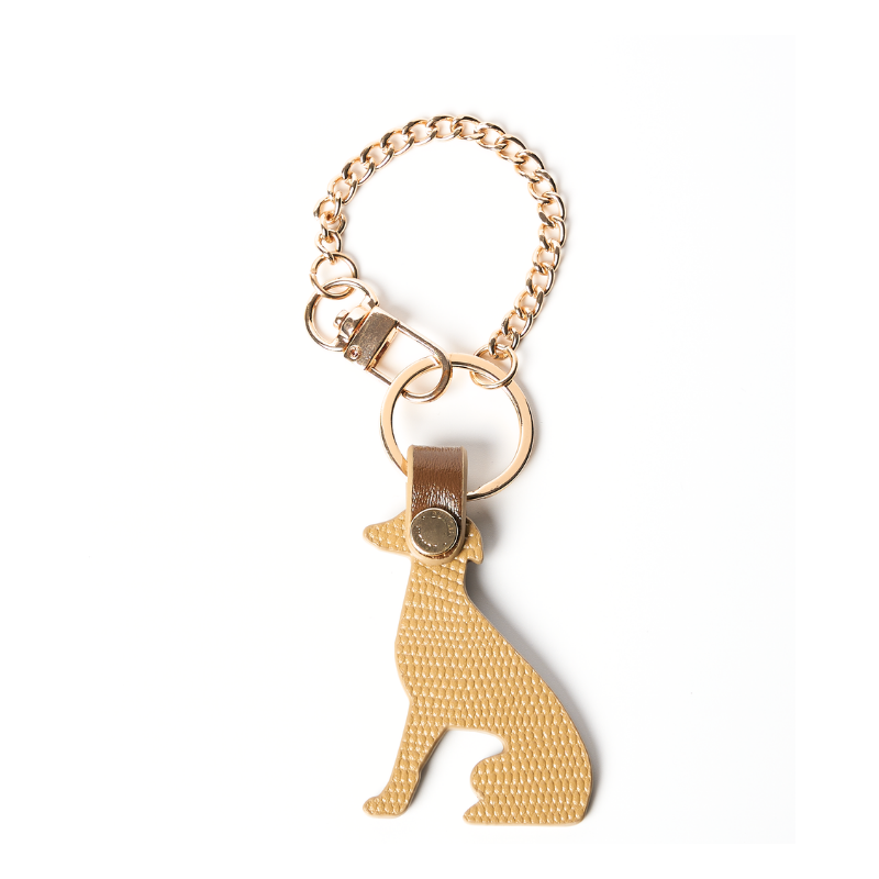 Palais Leather Greyhound Bag Charm