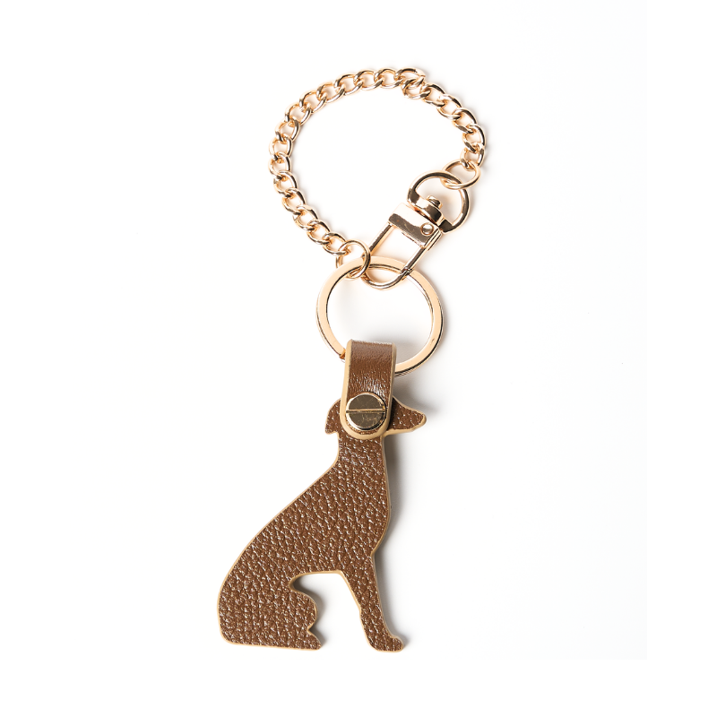 Palais Leather Greyhound Bag Charm