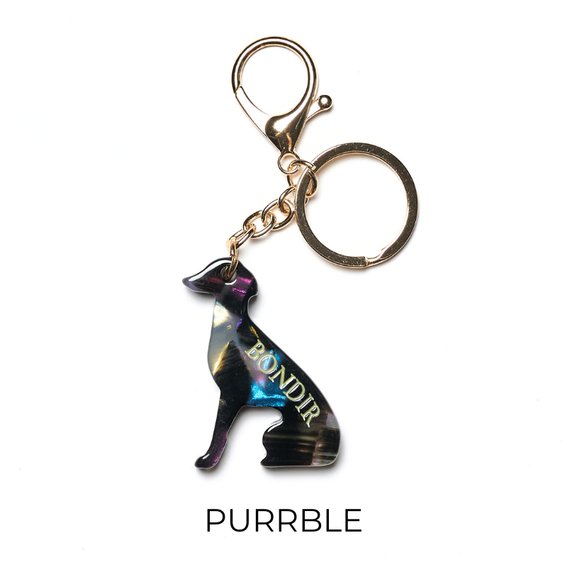 Greyhound Keychain