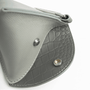 Moonstone Leather Poop Bag (Reversed Side) - BONDIR