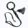 Obsidian Leather Poop Bag - BONDIR