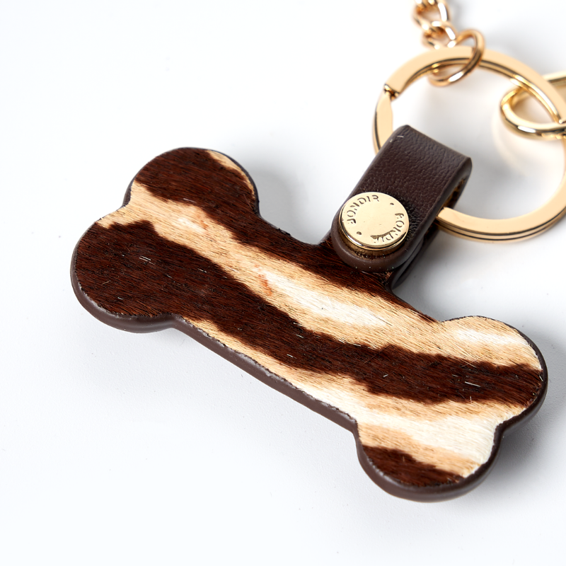 Zambezi Leather Bone Bag Charm