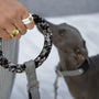 Indigo Leather Dog Leash - BONDIR