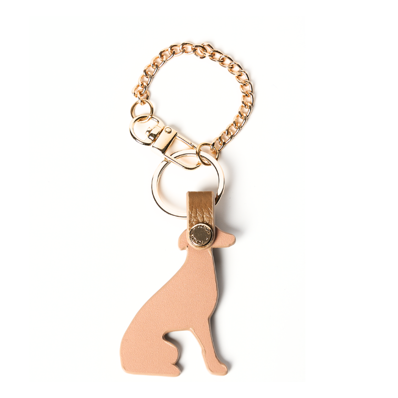 Blushwood Leather Greyhound Bag Charm