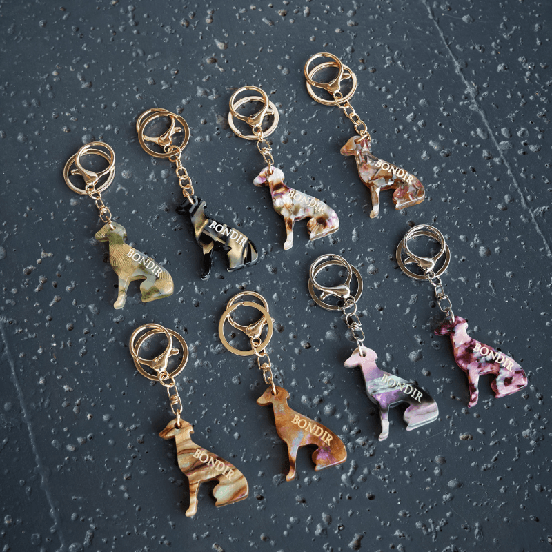 Greyhound Keychain