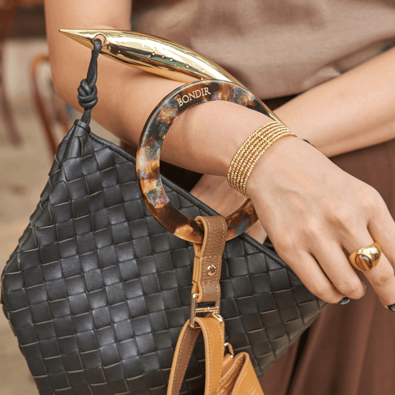 Amber Leather Dog Leash - BONDIR