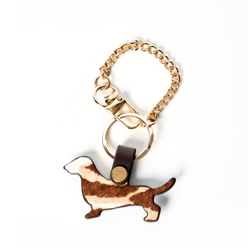 Zambezi Leather Dachshund Bag Charm