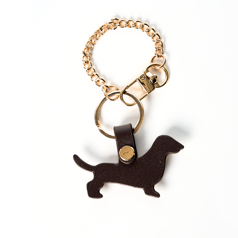 Zambezi Leather Dachshund Bag Charm