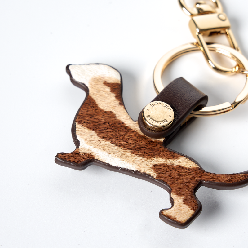 Zambezi Leather Dachshund Bag Charm