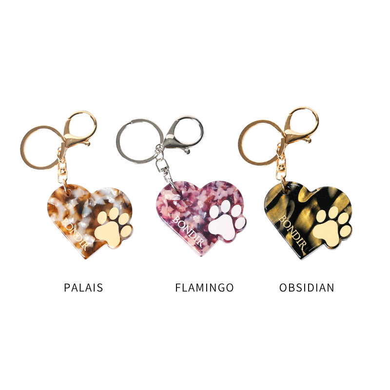Heart & Paw Keychains