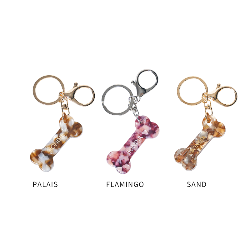 Dog Bone Keychains