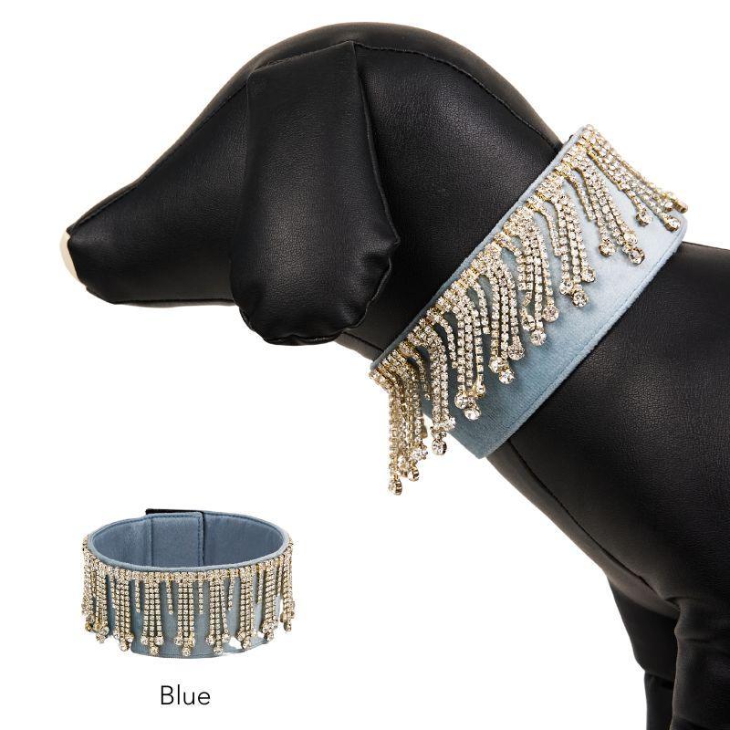 Midnight Dreaming Choker (Baby Blue) - BONDIR