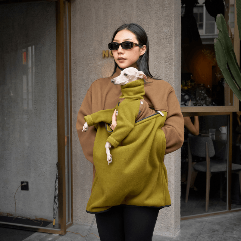Mossy 'Kangaroo' Human Sweater