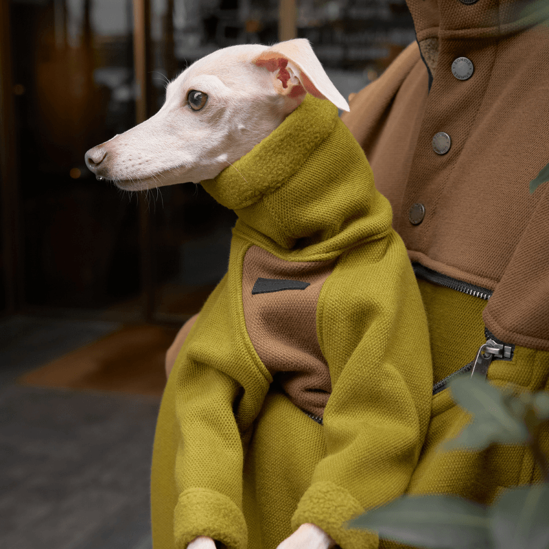 Mossy 'Kangaroo' Human Sweater
