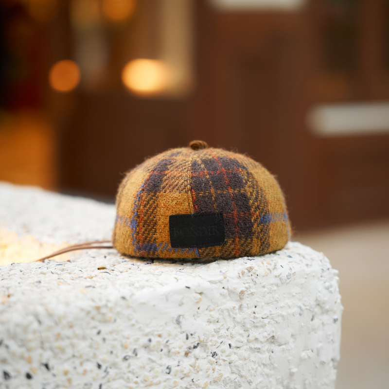 Heritage Highland Dog Newsboy Cap