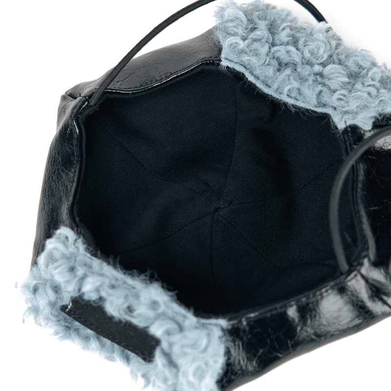 Oceania Faux Leather Fur Hat - BONDIR