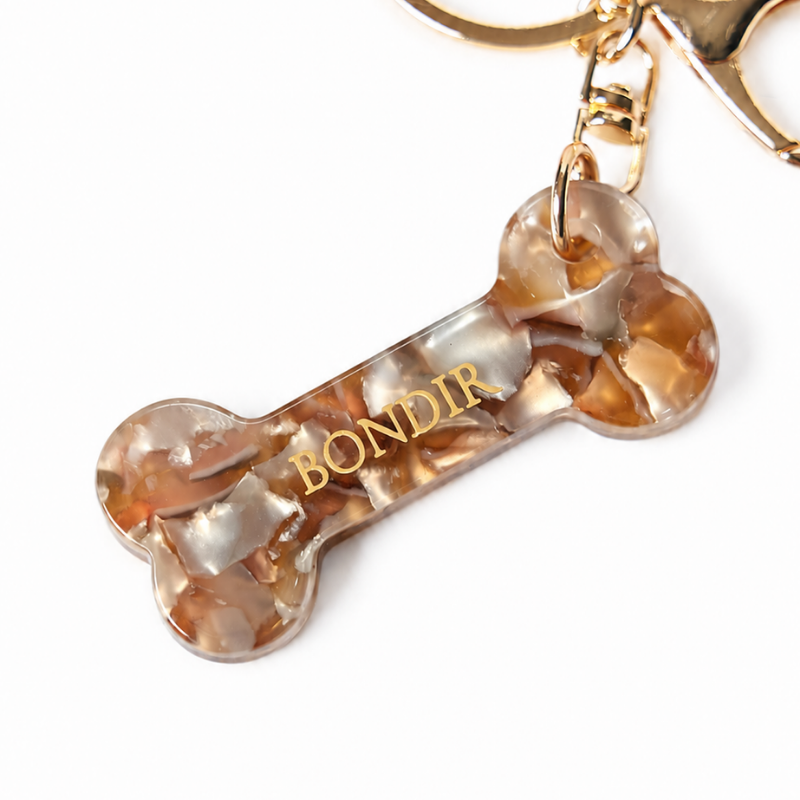 Dog Bone Keychains