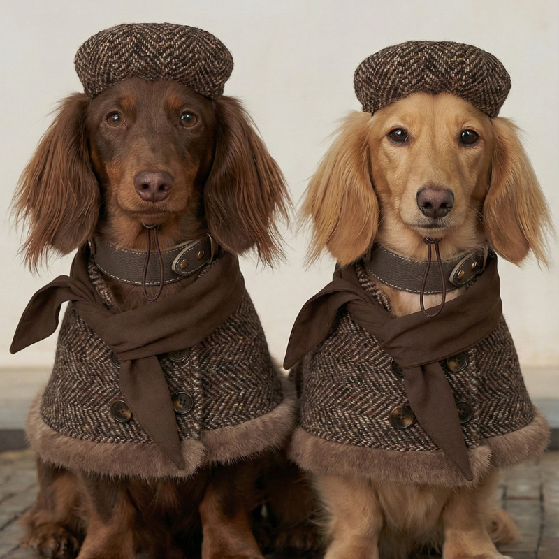 Barrow Hood-Scarf Coat