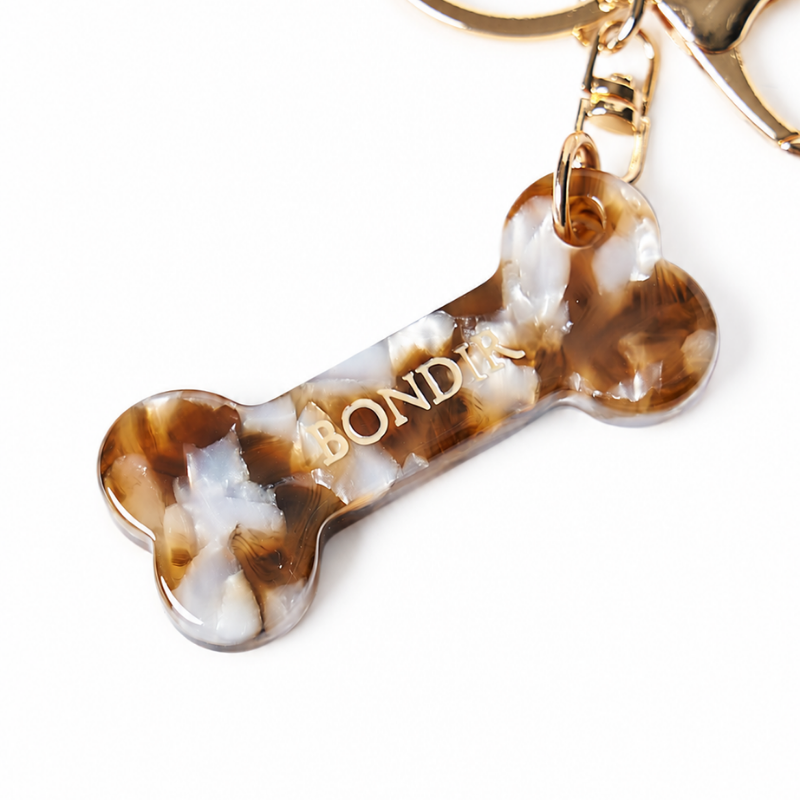 Dog Bone Keychains