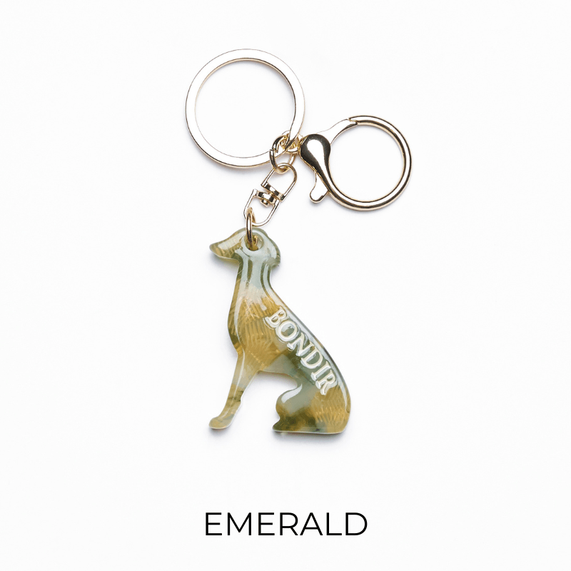 Greyhound Keychain