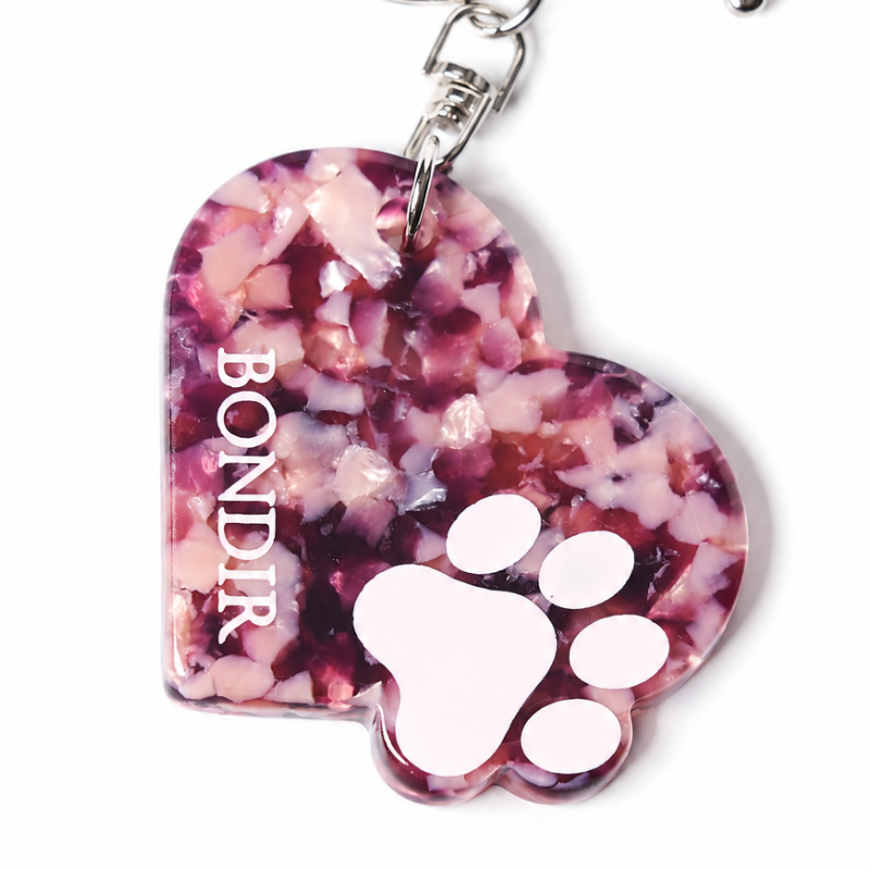 Heart & Paw Keychains