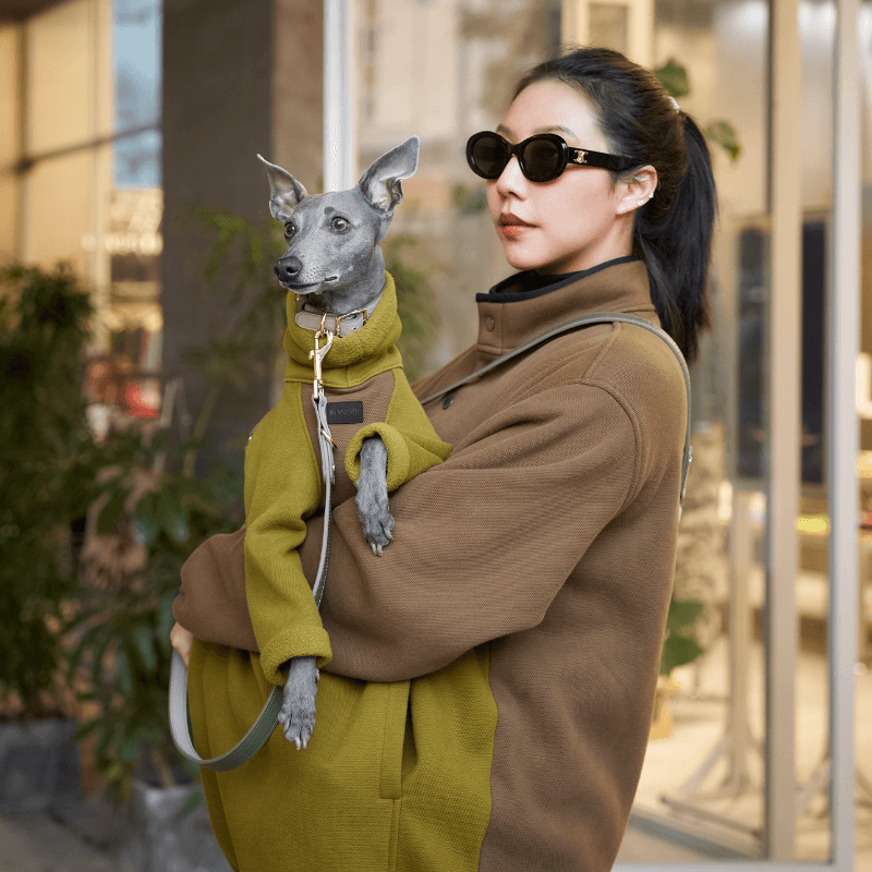 Mossy 'Kangaroo' Human Sweater
