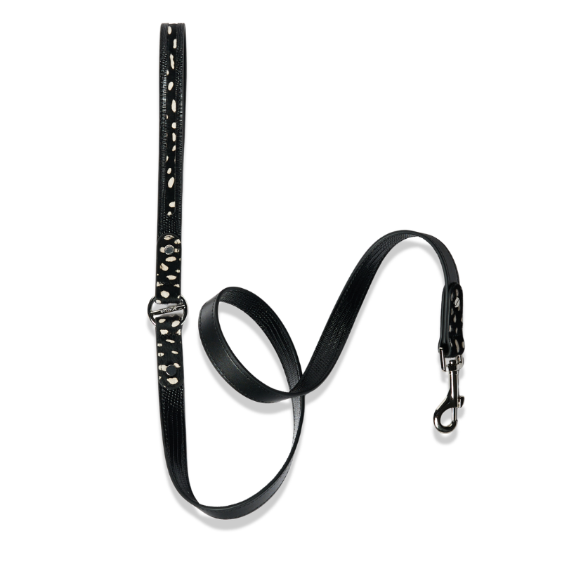 Jungle Fleck Pony Hair Dog Leash