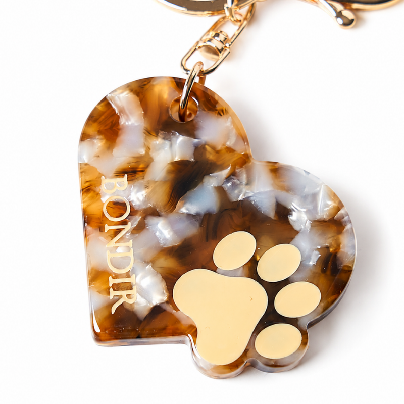 Heart & Paw Keychains