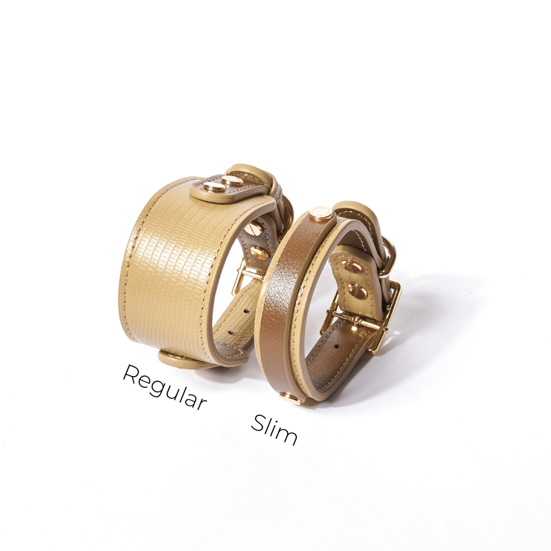 Slim Palais Leather Collar