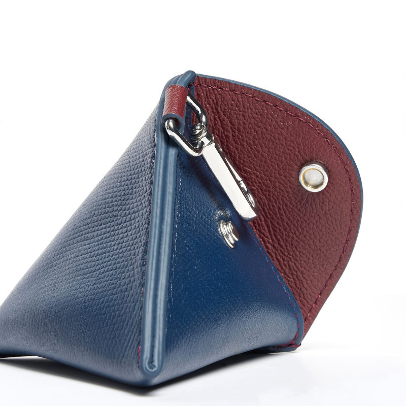 Rosette Leather Poop Bag