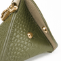 Emerald Leather Poop Bag - BONDIR