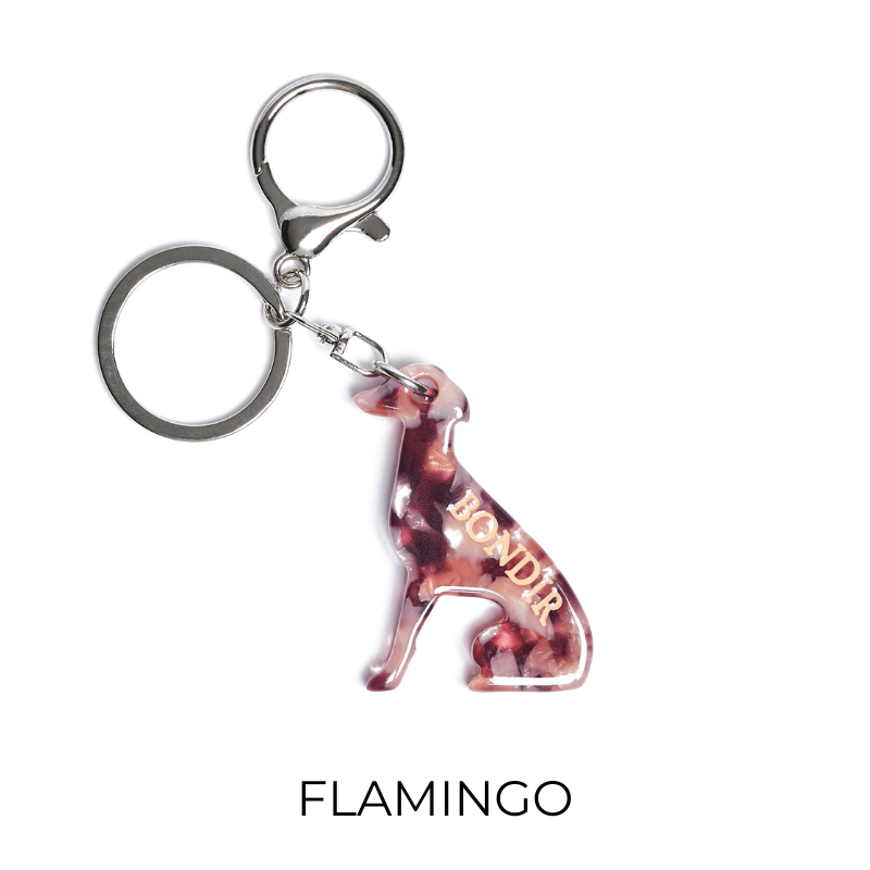 Greyhound Keychain