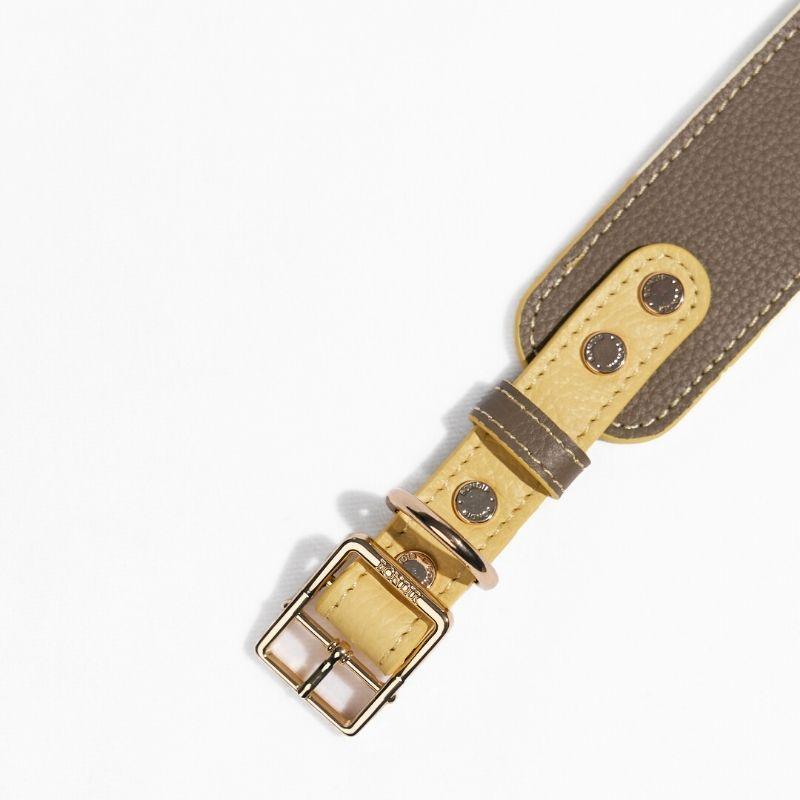 Rosy Leather Collar - BONDIR
