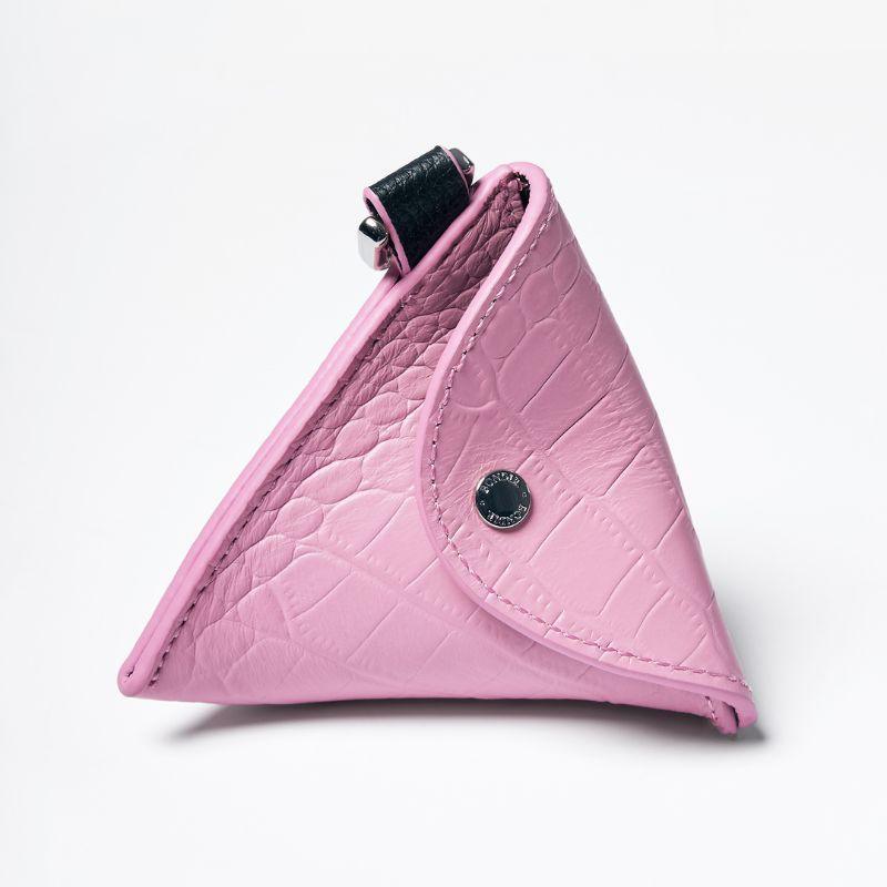 Flamingo Leather Poop Bag - BONDIR